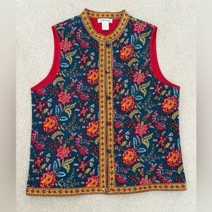 ORVIS Women’s Floral Quilted Vest